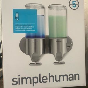 Wall mount shampoo & conditioner dispensers. Great for shower or salons.